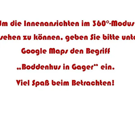 Boddenhus 5 Διαμέρισμα Gager
